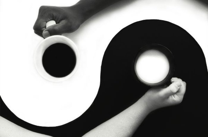 Mleko i kawa czyli YIN i YANG
